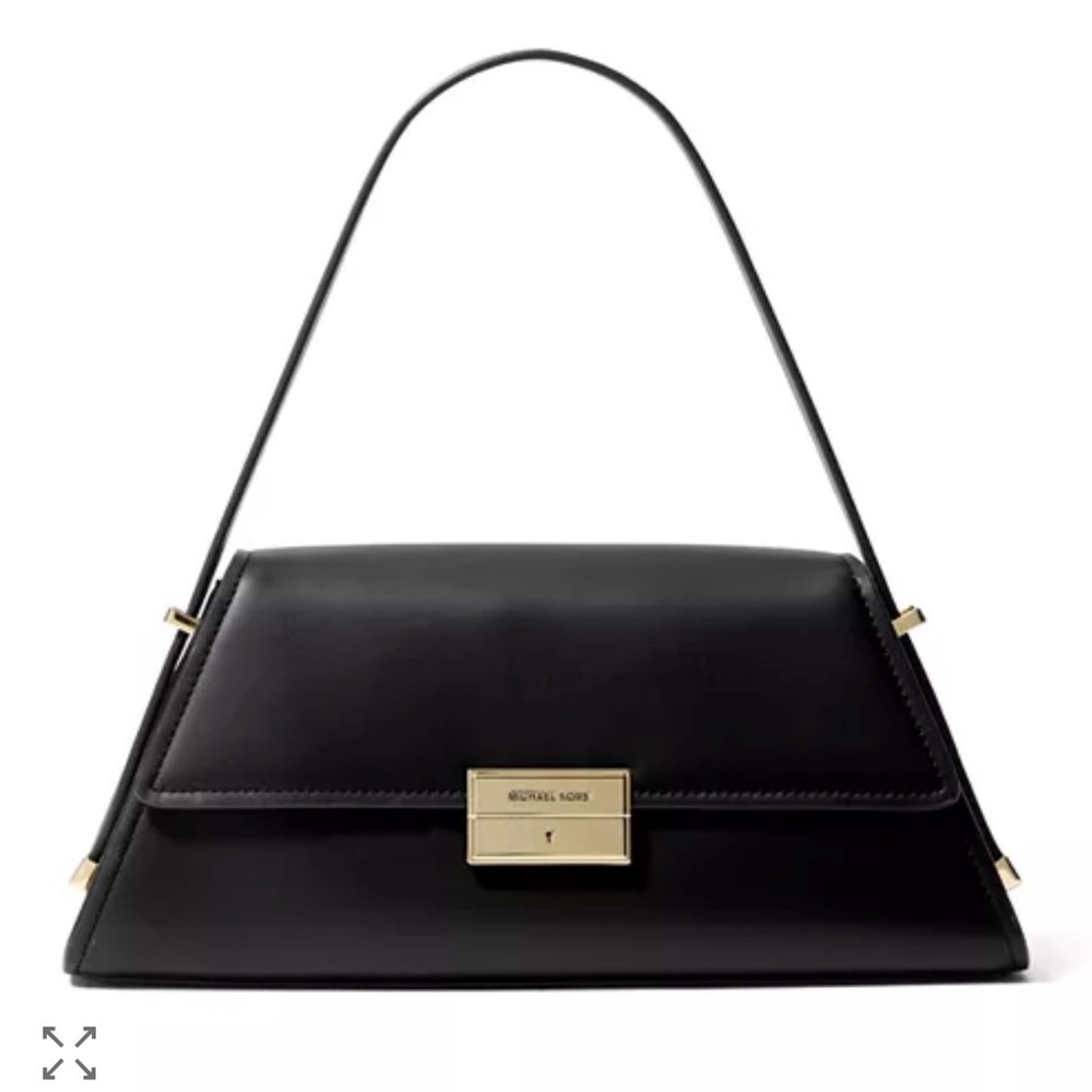 NEW NWT MICHAEL Michael Kors
Medium Ludlow Black genuine leather Bag